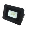 LED Projecteur Lampe 10W Noir 6000K IP65 Extra Plat 
