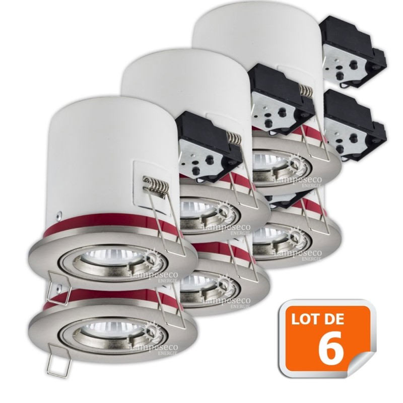 Révolutionnez votre éclairage avec nos supports de spot BBC automatiques en alu brossé !