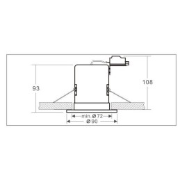 15 Supports de Spot BBC Orientables Blancs avec Douille GU10 - Éclairage parfait pour votre intérieur!