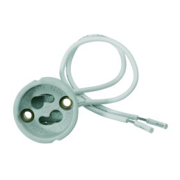 Spot Bain et Douche Etanche IP44 Blanc avec ampoule halogene GU10