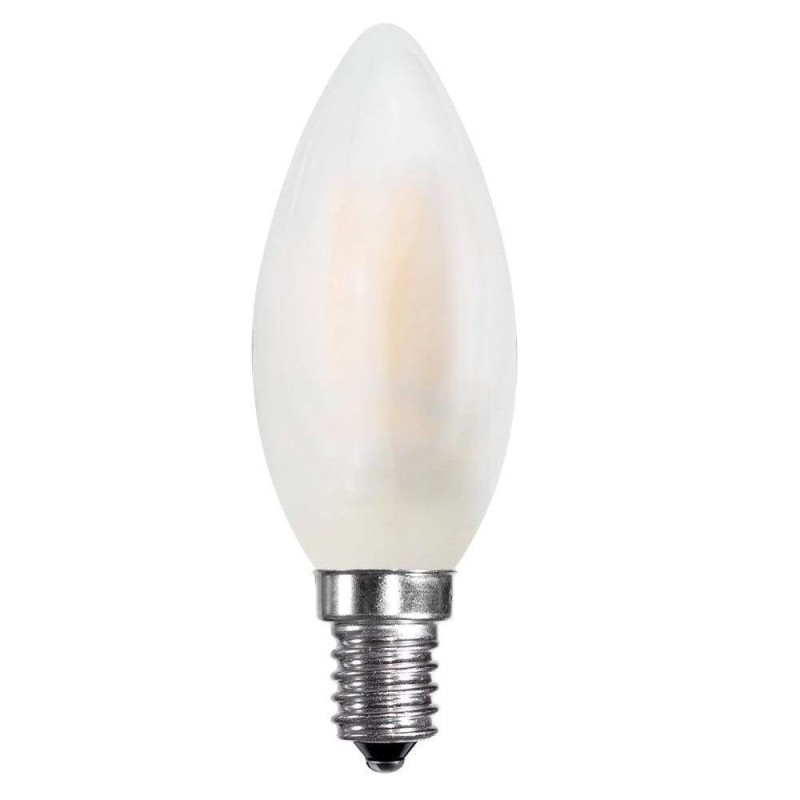 Découvrez les ampoules LED E14 Opaque Filament 4W puissantes - Économisez 90% d\'énergie maintenant !
