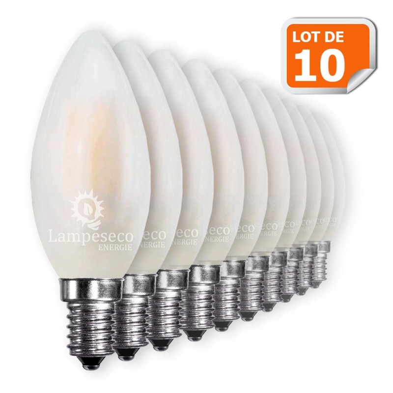 Économisez sur votre facture d\'électricité avec ces ampoules LED E14 - 10 pièces