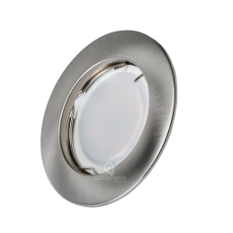 Lot de 50 Spot Led Encastrable Complete Alu Brossé Lumière Blanc Neutre 5W eq.50W ref.787