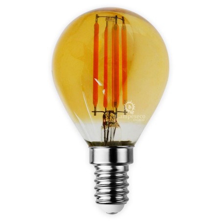 Ampoule Led Filament forme G45 4 Watt (éq 42 watts) Culot E14