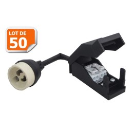 Douille GU10 Complète Avec Raccord Protégé Connecteur GU10