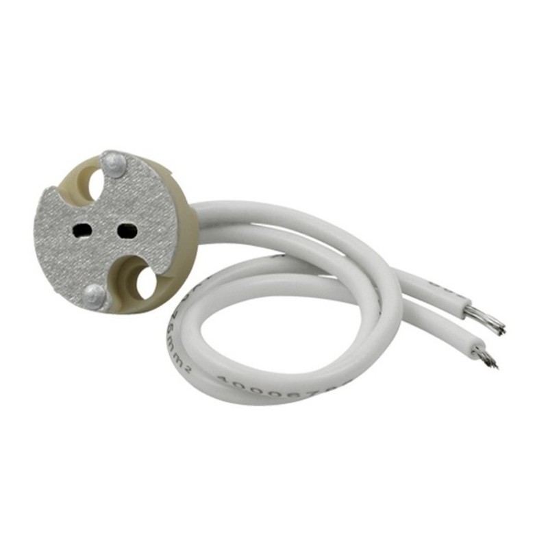 Douille Culot GU5.3 (MR16) pour Ampoule Halogène ou Led 