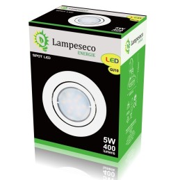 Éclairez votre maison avec notre Lot de 10 Spots LED Blancs Orientables