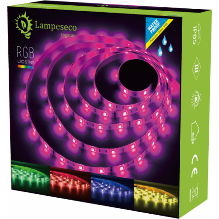 Bande LED 5m : Illuminez votre intérieur grâce à un éclairage décoratif RGB