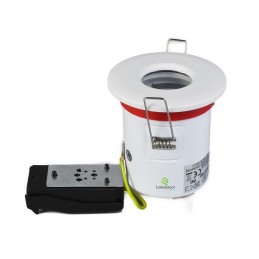 Éclairez votre intérieur avec style: Lot de 30 Supports de Spot BBC Étanche en Blanc 87mm