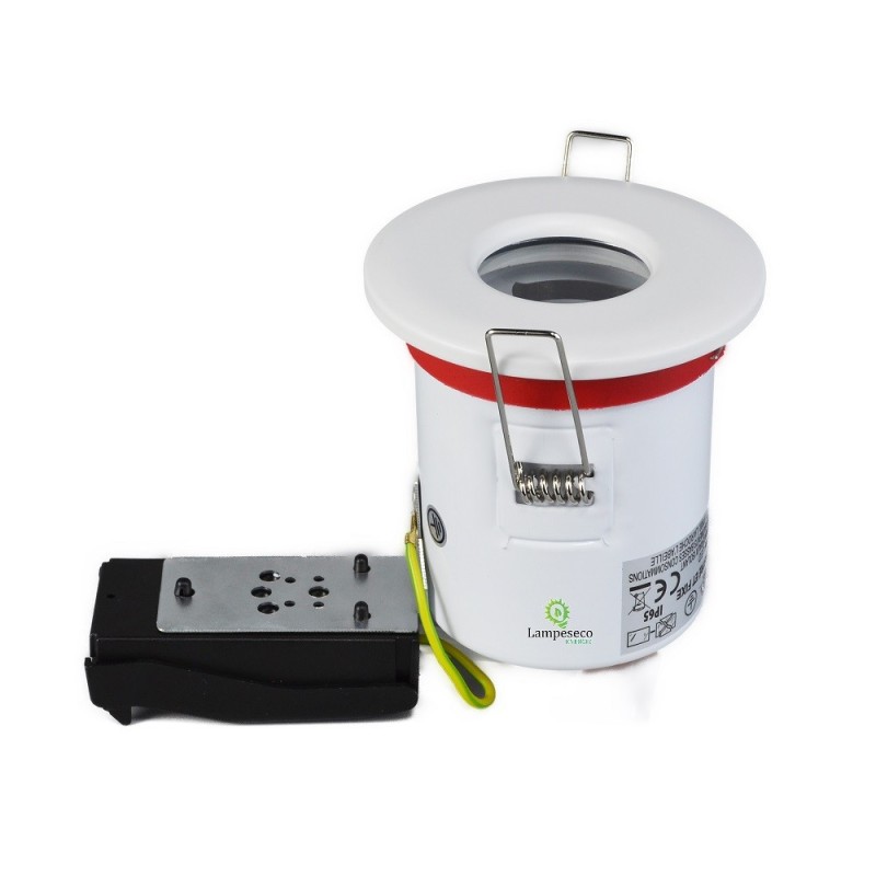 Éclairez votre espace avec le support étanche spot blanc GU10