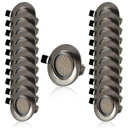 Transformez votre salle de bain avec nos encastrables LED 20 Spot Blanc Chaud