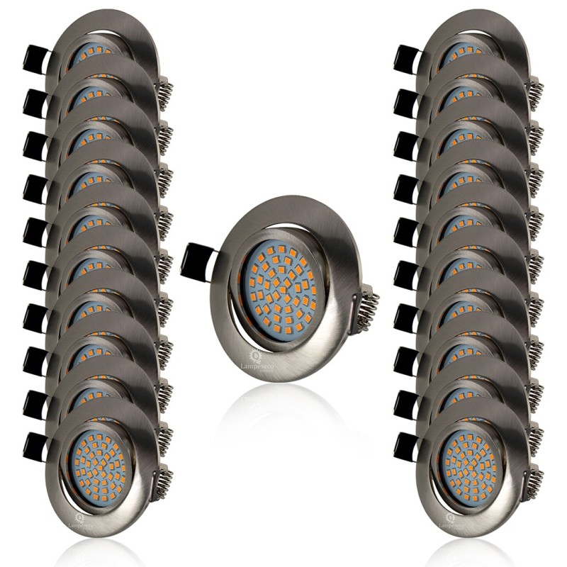 Transformez votre salle de bain avec nos encastrables LED 20 Spot Blanc Chaud