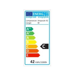 Ampoule Culot G9 halogène basse energie 40W (62W) 30% Economique
