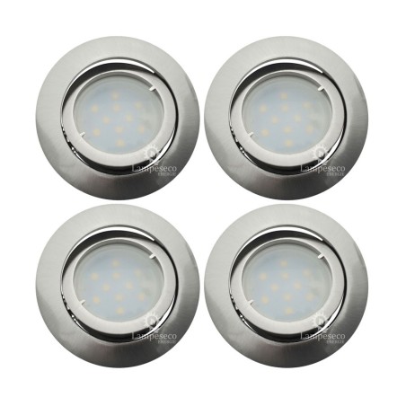 Spot Led Encastrable Complete Satin Orientable lumière Blanc Neutre