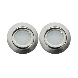 Spot Led Encastrable Complete Satin Orientable lumière Blanc Neutre