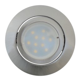 Spot Led Encastrable Complete Satin Orientable lumière Blanc Neutre