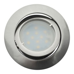 Spot Led Encastrable Complete Satin Orientable lumière Blanc Neutre
