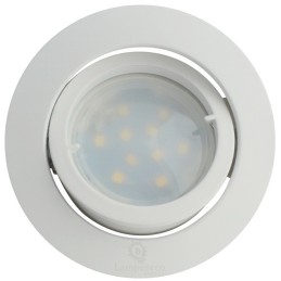 Spot Led Encastrable Complete Blanc Orientable lumière Blanc Neutre