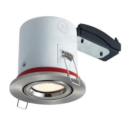 Éclairez vos espaces avec style : Support de spot BBC Orientable Inox 100mm GU10