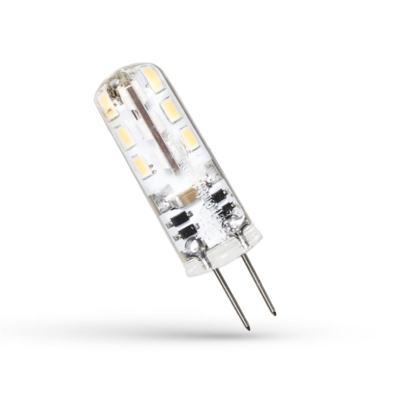 Révélez la beauté de votre intérieur avec les ampoules LED G4 Silicone 1,5W - 95 lumens, blanc chaud 3000K