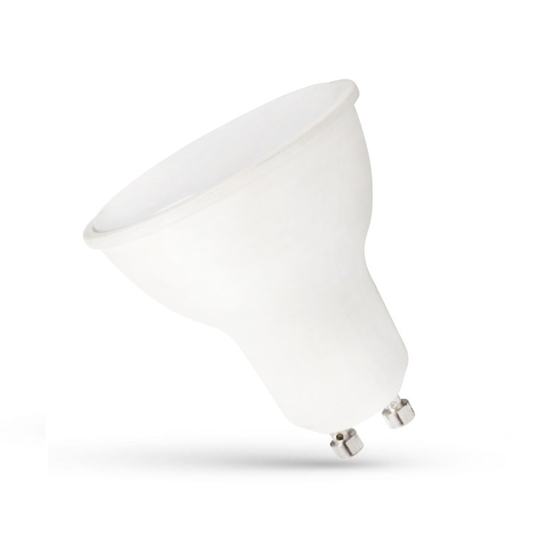 Éclairez votre intérieur avec Spot LED GU10 Dimmable 480 Lumens Blanc Neutre 4000K - Compatible Variateurs
