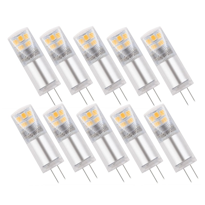 Économisez sur Luminosité LED G4 2.5W - Lot de 10 - Blanc chaud\" (54 characters)