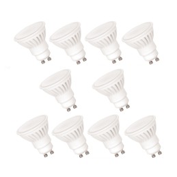 Éclairez votre maison avec ces 10 ampoules LED GU10 de qualité supérieure - 920lm, blanc chaud 3000K!