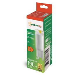 Découvrez notre pack de 5 ampoules LED compactes G9 pour une lumière chaude et puissante