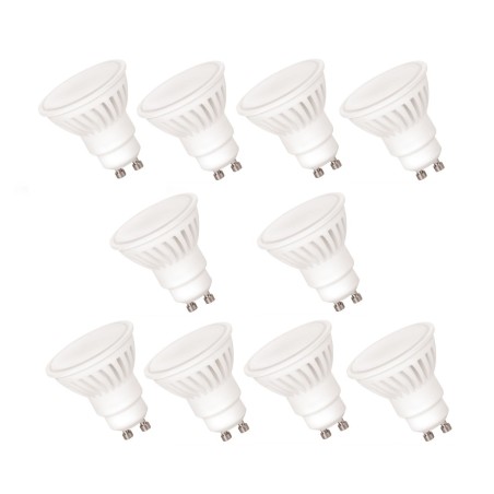 10 Ampoules LED GU10: Éclairage puissant de 920 lm, blanc neutre 4000K
