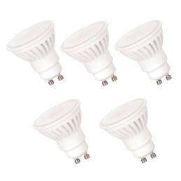 Éclairez votre maison avec les 5 Ampoules LED GU10 10W - 920lm - blanc neutre 4000K