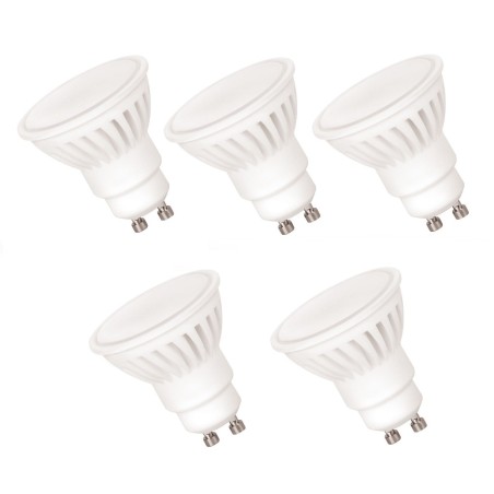 Éclairez votre maison avec les 5 Ampoules LED GU10 10W - 920lm - blanc neutre 4000K