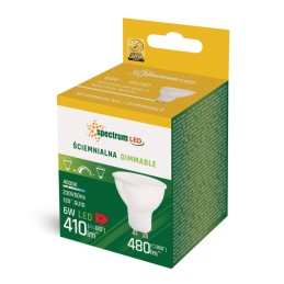 Éclairage parfait : Ampoules LED GU10 dimmable 6 Watts - 480 Lumens Blanc Neutre 4000K