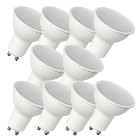 Éclairage parfait : Ampoules LED GU10 dimmable 6 Watts - 480 Lumens Blanc Neutre 4000K