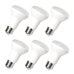 Illuminez votre maison avec 6 ampoules LED réflecteur R63 8W blanc chaud!