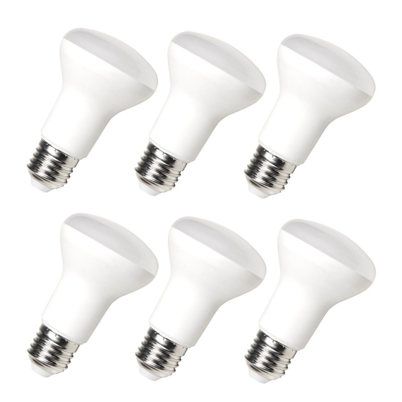 Illuminez votre maison avec 6 ampoules LED réflecteur R63 8W blanc chaud!