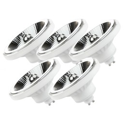Éclairez votre espace avec nos LED AR111 GU10 10W blanc neutre - 850lm!