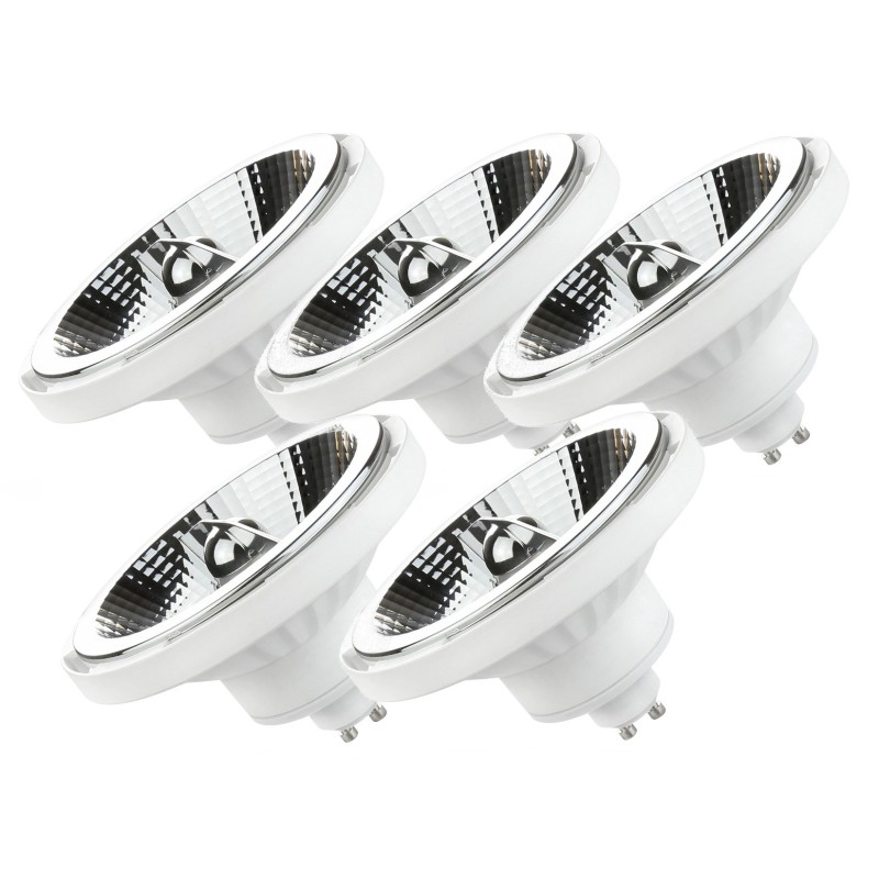 Éclairez votre espace avec nos LED AR111 GU10 10W blanc neutre - 850lm!