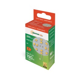 Transformez votre éclairage avec 10 Ampoules LED G4 2W 220 Lumens - Blanc Chaud 3000K!\" (Transform your lighting with 10 LED G4