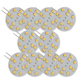 Éclairez votre maison avec notre Lot de 10 Ampoules LED G4 2W - 220 lumens