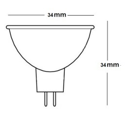 Éclairage puissant en économisant! Ampoules dichroïques MR11 maintenant disponibles en lot de 10 - 12V 20W (14W) GU4 pour 3000h