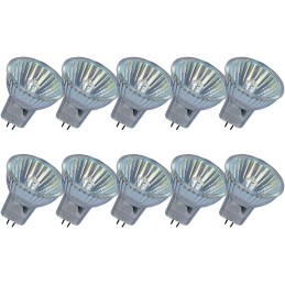Éclairage puissant en économisant! Ampoules dichroïques MR11 maintenant disponibles en lot de 10 - 12V 20W (14W) GU4 pour 3000h