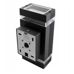 Découvrez la perfection en éclairage extérieur: Applique de façade IP54 2x GU10 Noir - Un luminaire en aluminium premium!