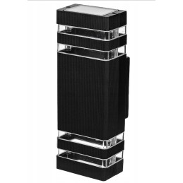 Éclairez votre extérieur avec style - Applique de façade Inez IP54 2x GU10 Noir