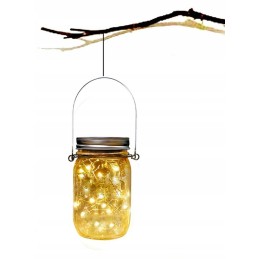 Découvrez la lanterne solaire en verre LED parfaite pour illuminer votre jardin