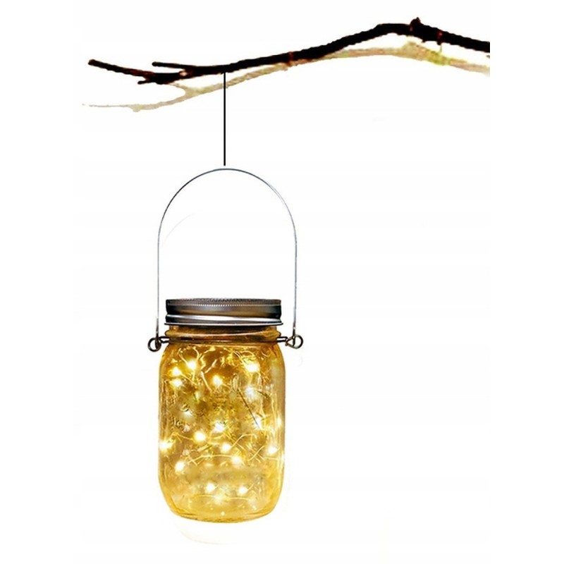 Découvrez la lanterne solaire en verre LED parfaite pour illuminer votre jardin