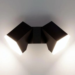 Éclairez votre jardin avec style : Découvrez l\'Applique de jardin Twinda Duo, 13W IP54 !