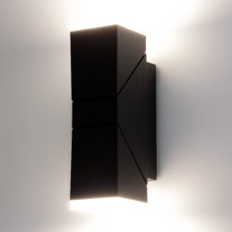 Éclairez votre jardin avec style : Découvrez l\'Applique de jardin Twinda Duo, 13W IP54 !