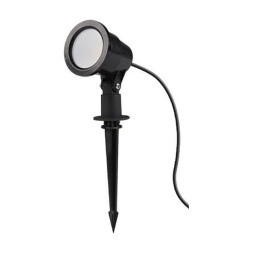 Découvrez l\'éclatant spot extérieur jardin 7W 2700K - Projecteur LED IP65 avec piquet!