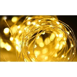 Transformez votre jardin avec cette guirlande solaire 100 LED pour une magie lumineuse de 1190 cm!