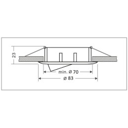 Éclairez votre intérieur avec style : Lot de 10 Spots encastrables 1/4 de tour Blanc Aluminium GU10